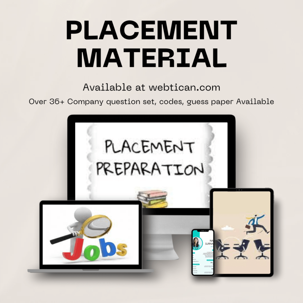36+ Companies Placement Material tican